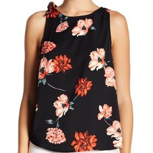 Shoulder Tie Sleeveless Blouse*